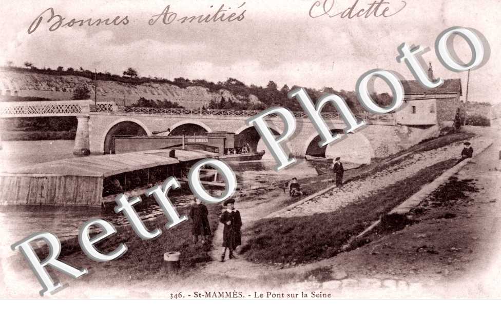 le pont sur la seine