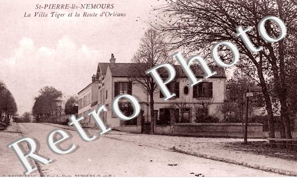 La villa Tiger et la route d'Orleans