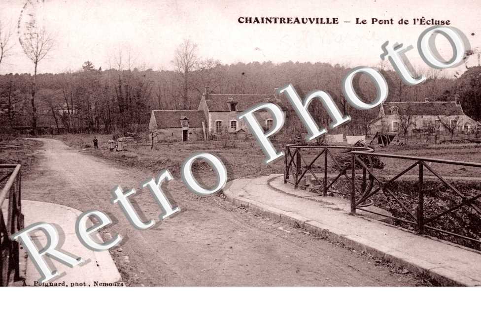 chaintreauville le pont de l'ecluse