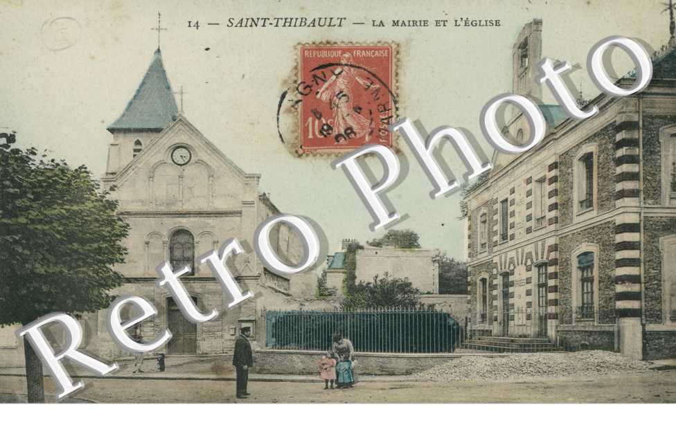 La mairie et l'eglise