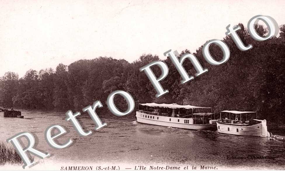 l'Ile Notre-Dame et la Marne