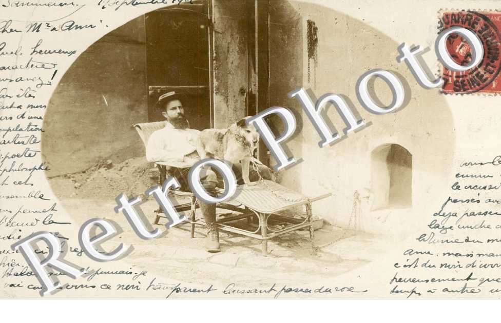 Un homme et son chien