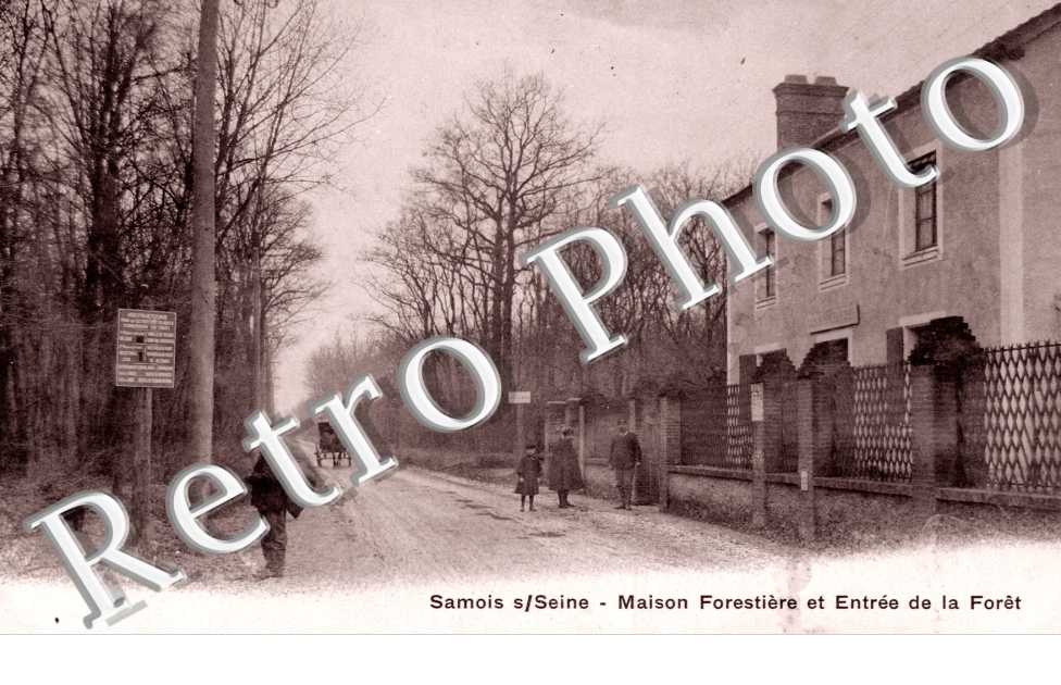 Maison Forestiere et Entree de la Foret