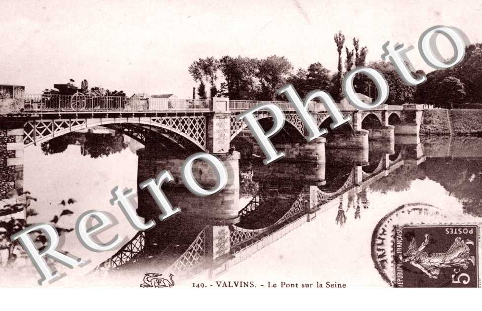 le Pont sur la Seine