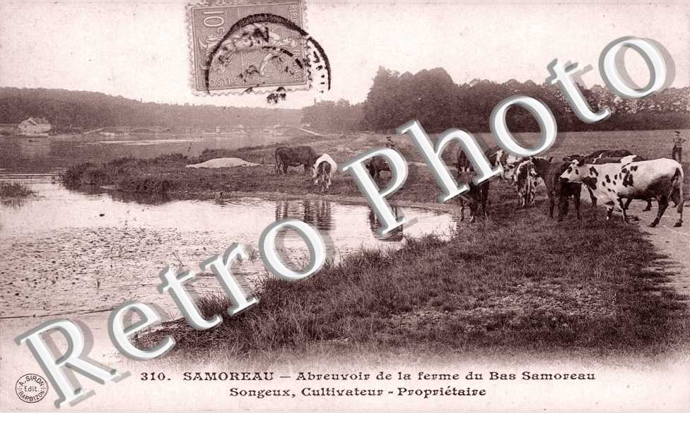 abreuvoir de la ferme du bas samoreau