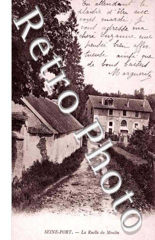 la ruelle du Moulin