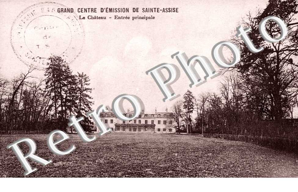 Grand centre d'emission de Sainte Assise  Le chateau