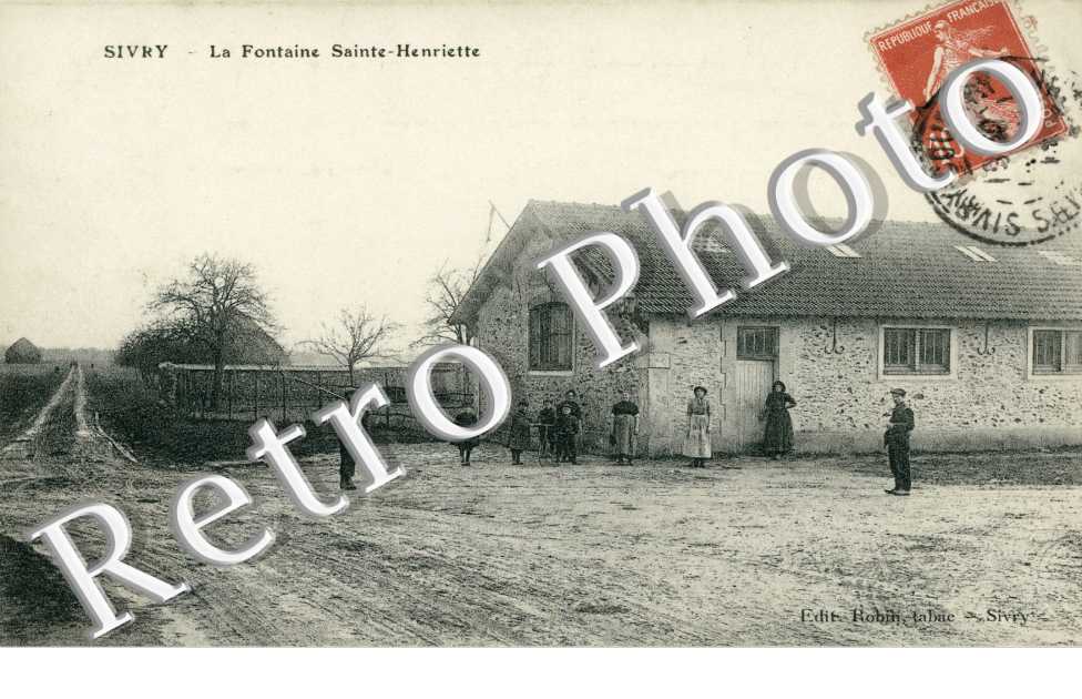 la fontaine Sainte Henriette