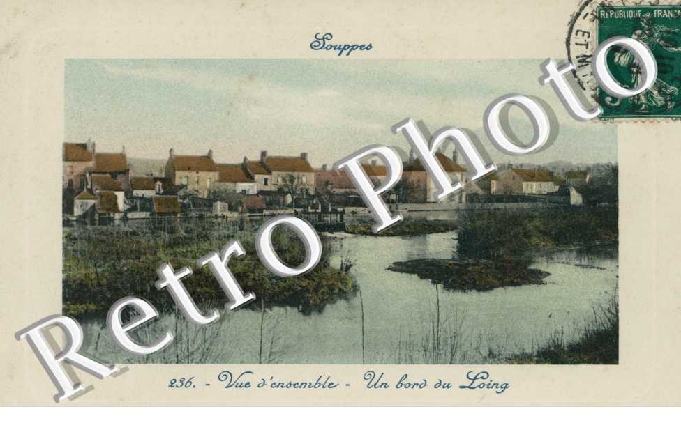 vue d'ensemble un bord du loing