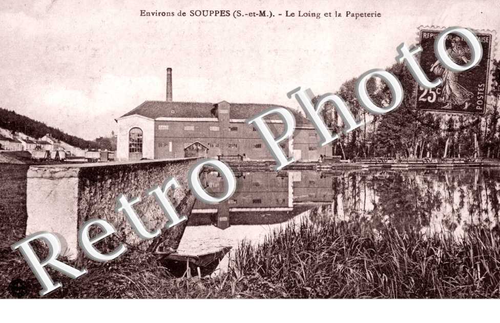 le Loing et la Papeterie
