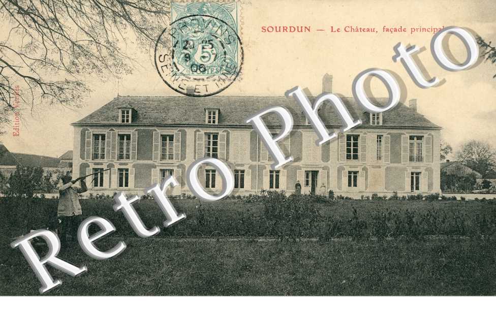 Le château, façade principale