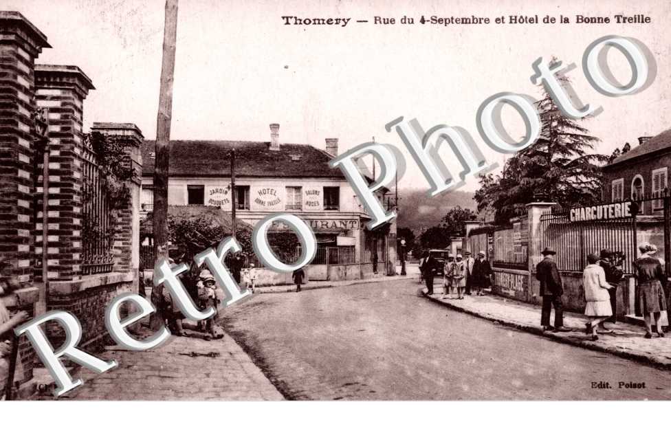 rue du 4 septembre et hotel de la bonne treille