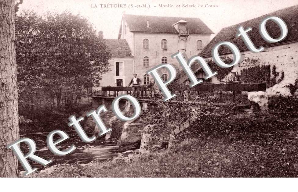 Moulin et scierie de Coton