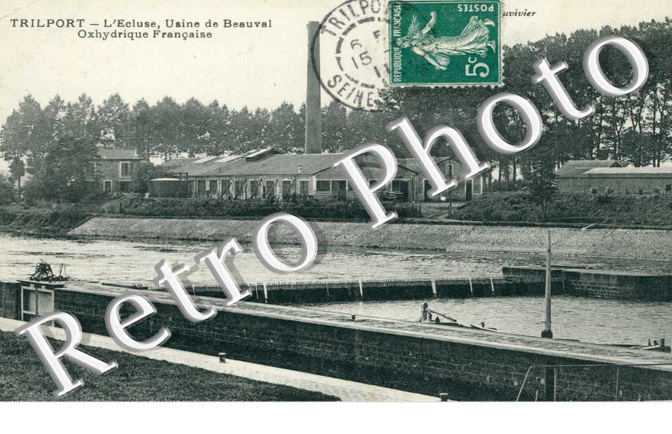 Ecluse, Usine de Beauval Oxhydrique francaise