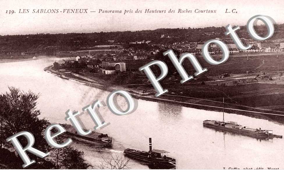 panorama pris des hauteurs des roches courtaux