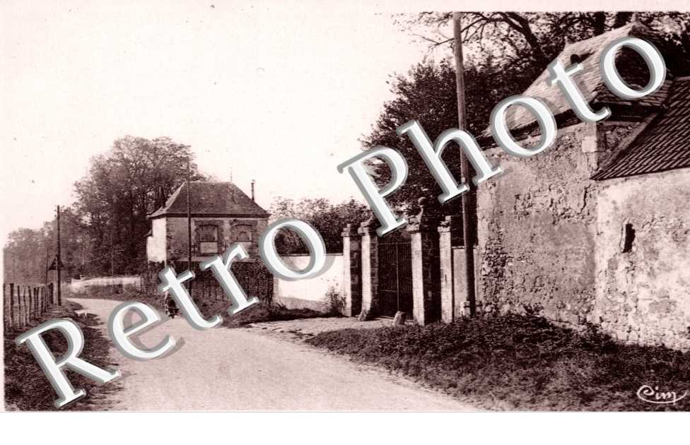 Entree du chateau d'Argeville