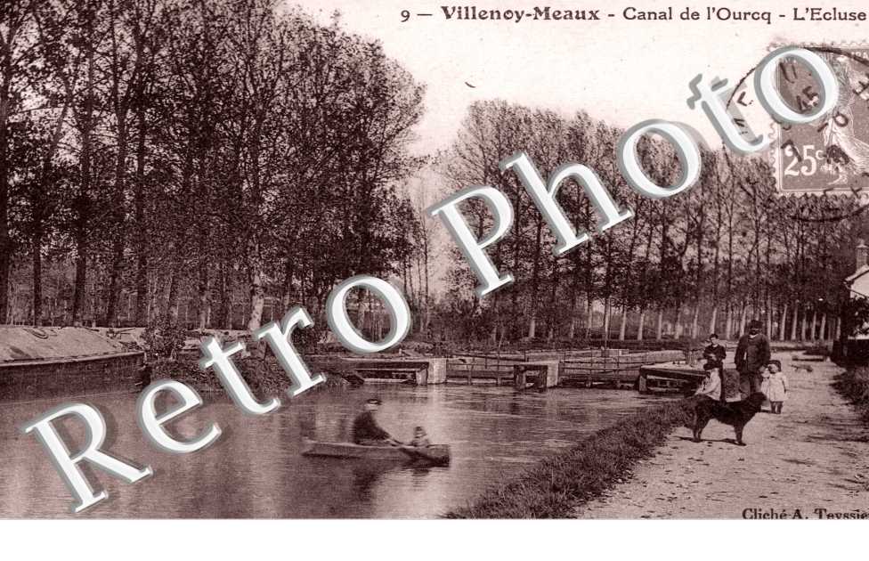 Canal de l'Ourcqn l'Ecluse