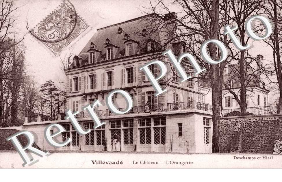 le chateau L'Orangerie (carte couleur)
