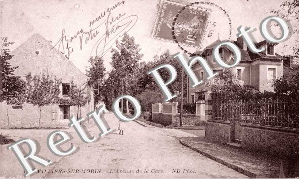 l'avenue de la gare