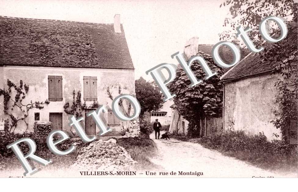 une rue de montaigu