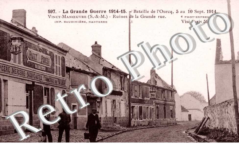 La guerre 1914-15 - bataille de l'Ourcq