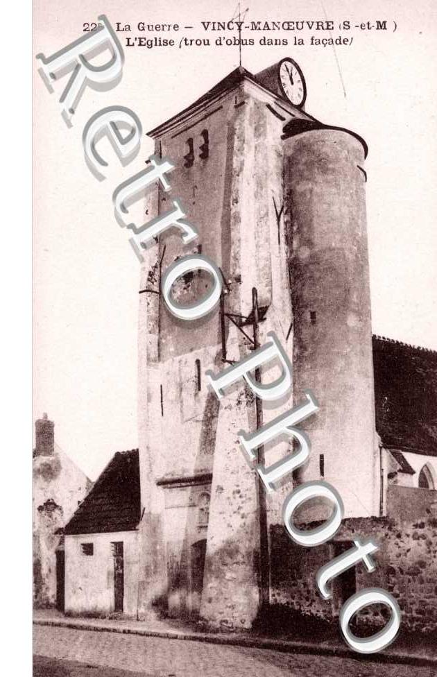 La guerre - l'eglise