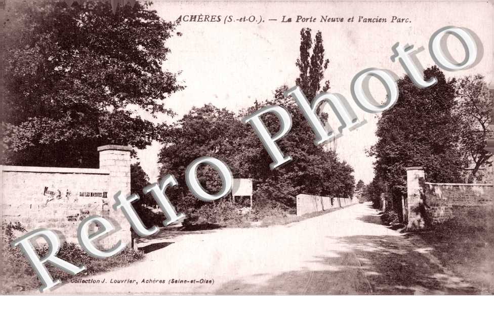 La Porte Neuve et l'ancien Parc