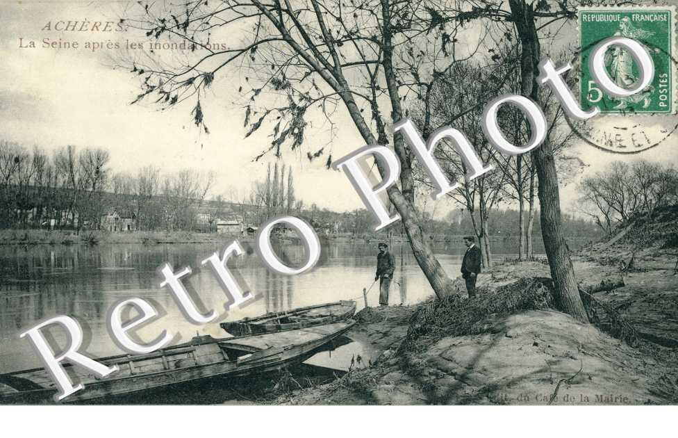 La Seine apres les innondations