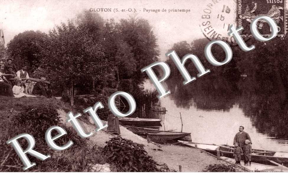 Paysage de Printemps, Gloton