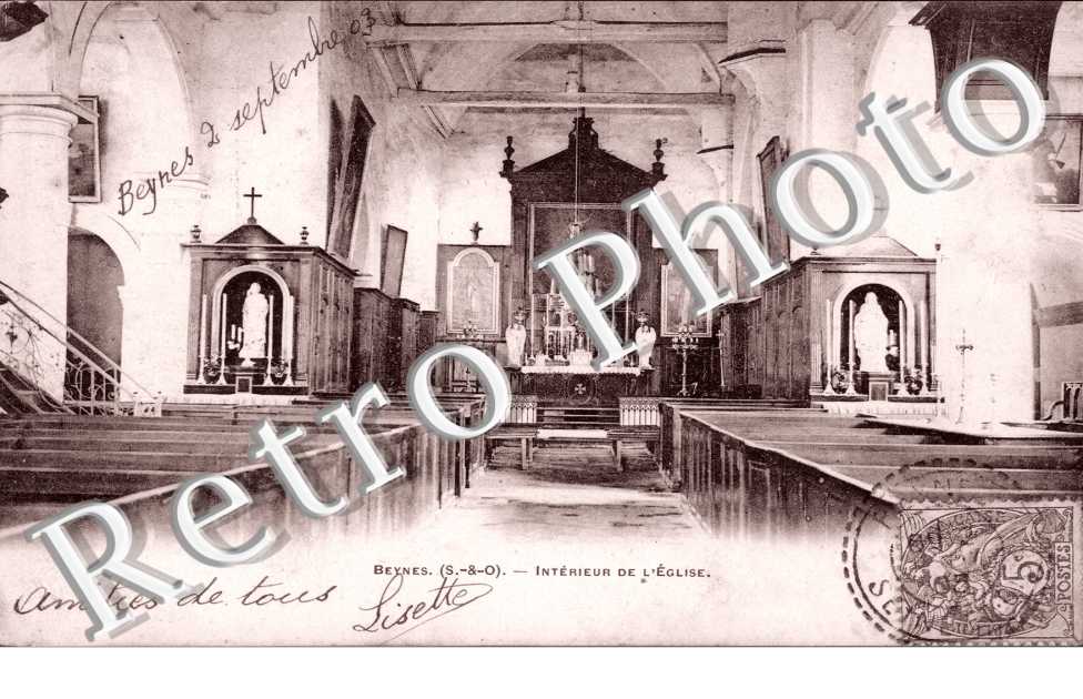 Interieur de l'Eglise