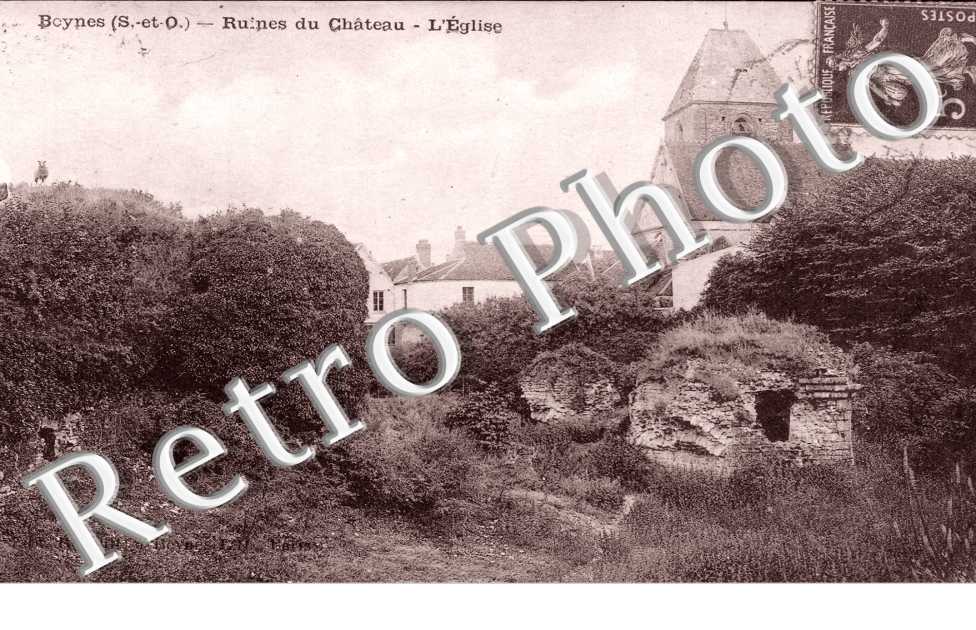 Ruines du Chateau et l'Eglise