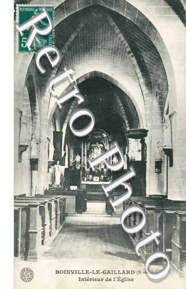 Interieur de l'Eglise