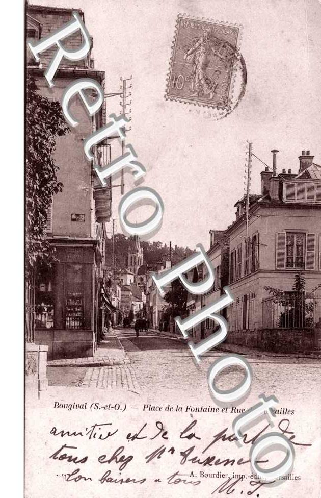 Place de la Fontaine et Rue de Versailles
