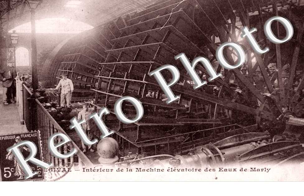 Interieur de la Machine elevatoire des Eaux de Marly