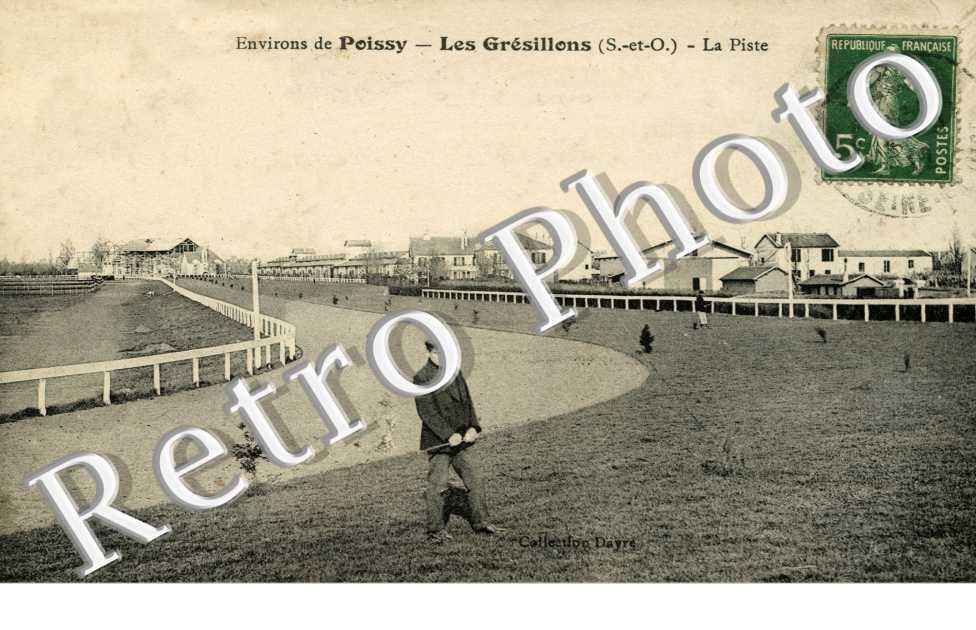 les Gresillons, la piste