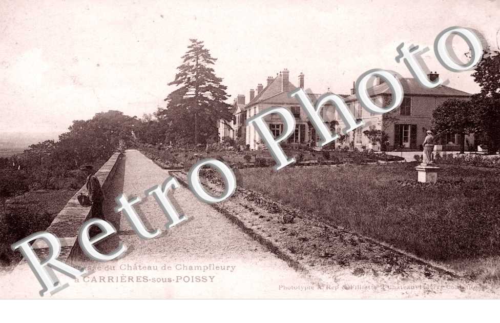 Terrasse du Chateau de Champfleury
