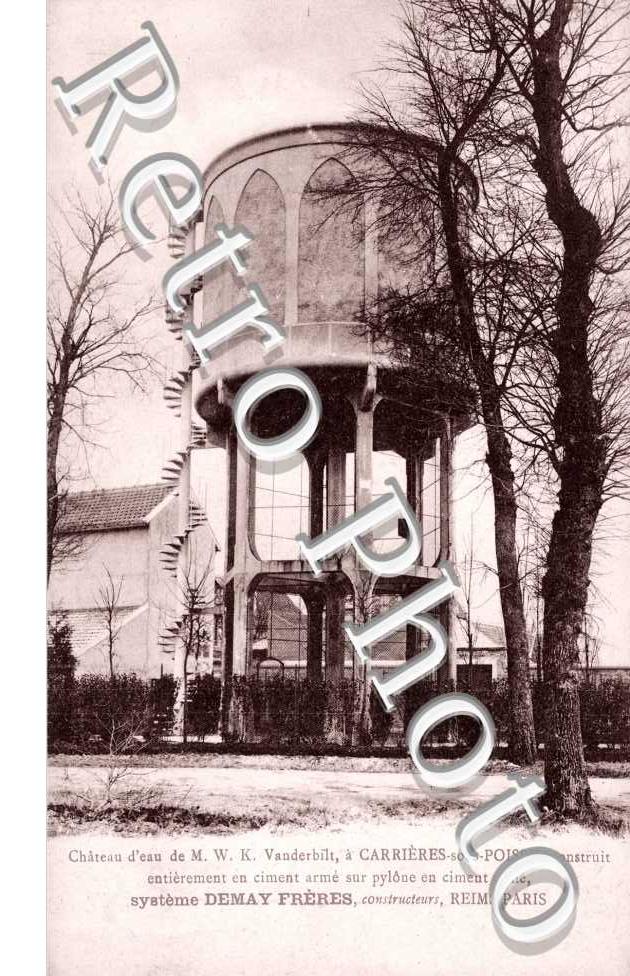 Chateau d'eau, systeme Demay Freres