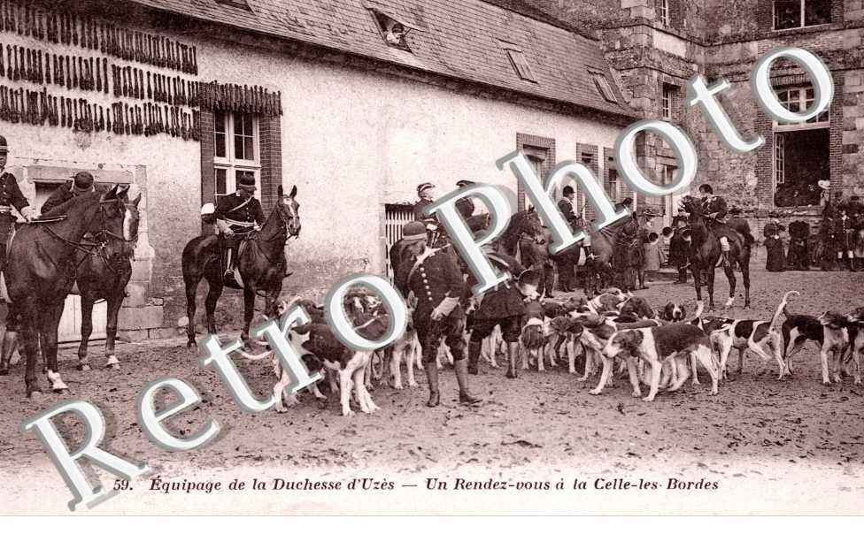 - equipage de la duchesse d'Uzes (chasse)