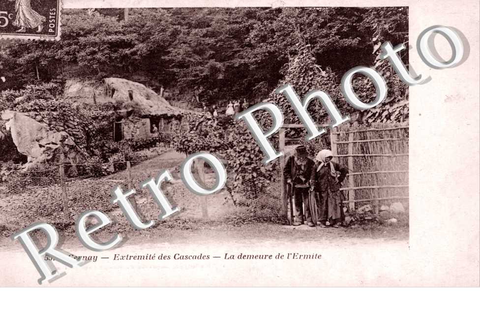 la Demeure de l'Ermite, Extremite des Cascades
