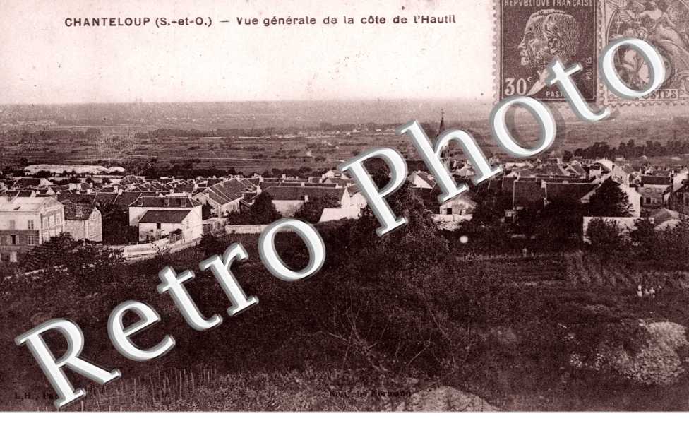 vue generale de la cote de l'Hautil