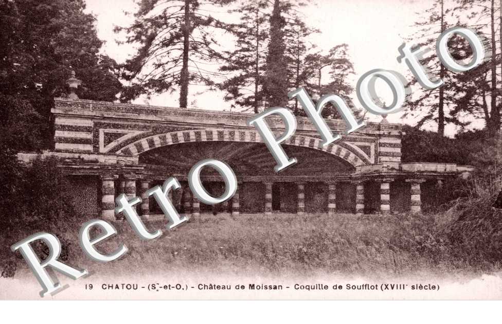 Chateau de Moissan, Coquille de Soufflot