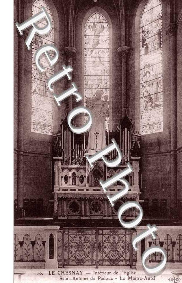 Eglise Sainte Antoine de Padoue, Le Maitre Autel