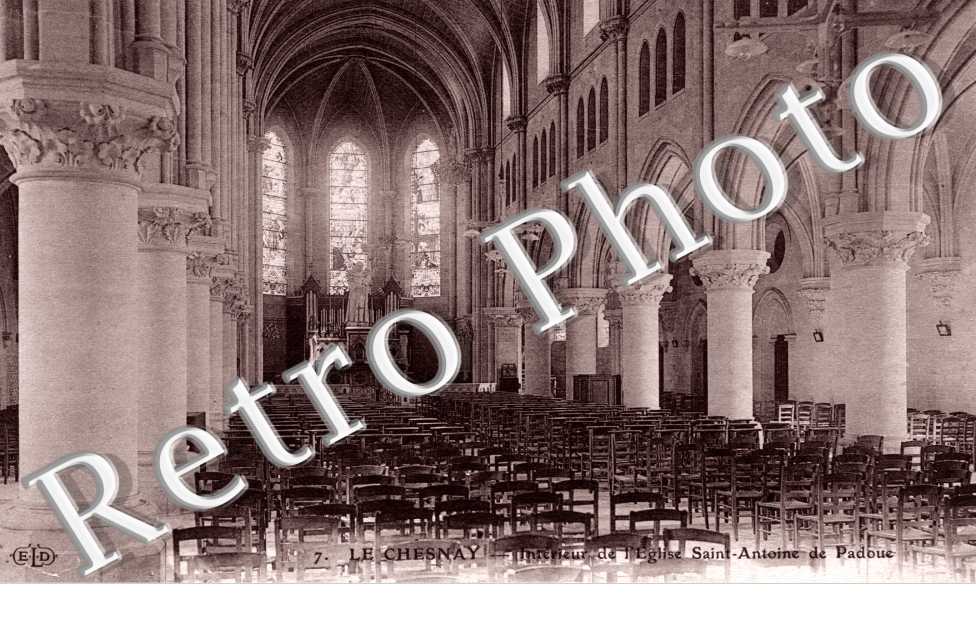 Interieur de l'Eglise Saint Antoine de Padoue