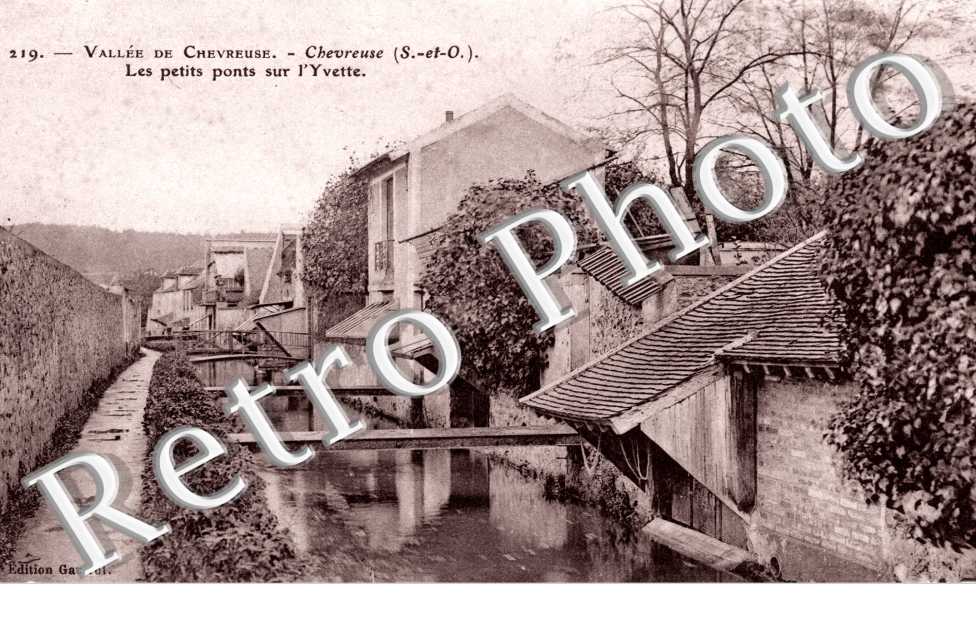 Les petits ponts sur l'Yvette