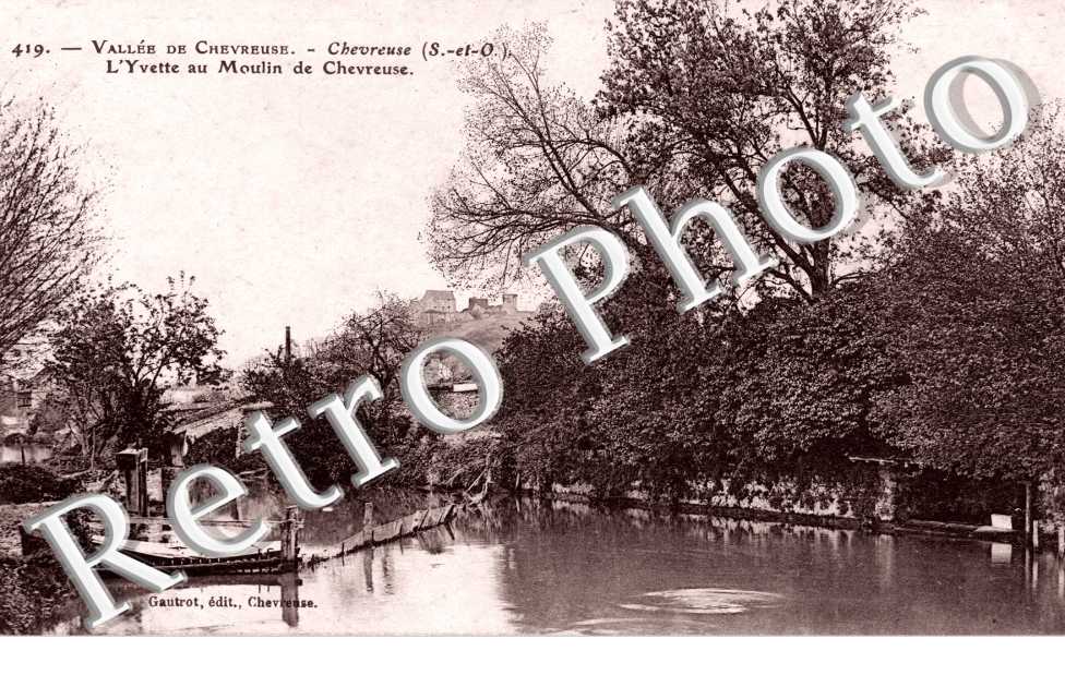 l'Yvette au Moulin de Chevreuse