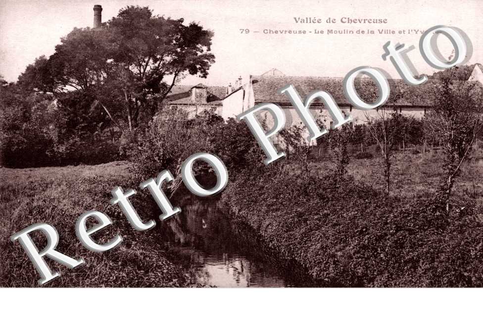 le moulin de la ville et l'Yvette