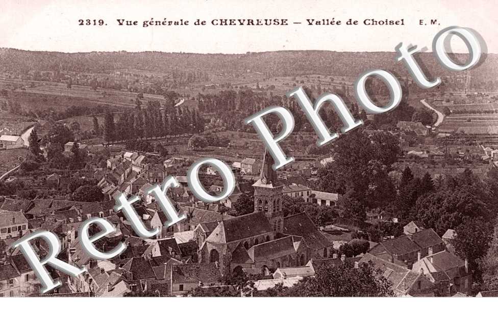 Vue generale de Chevreuse