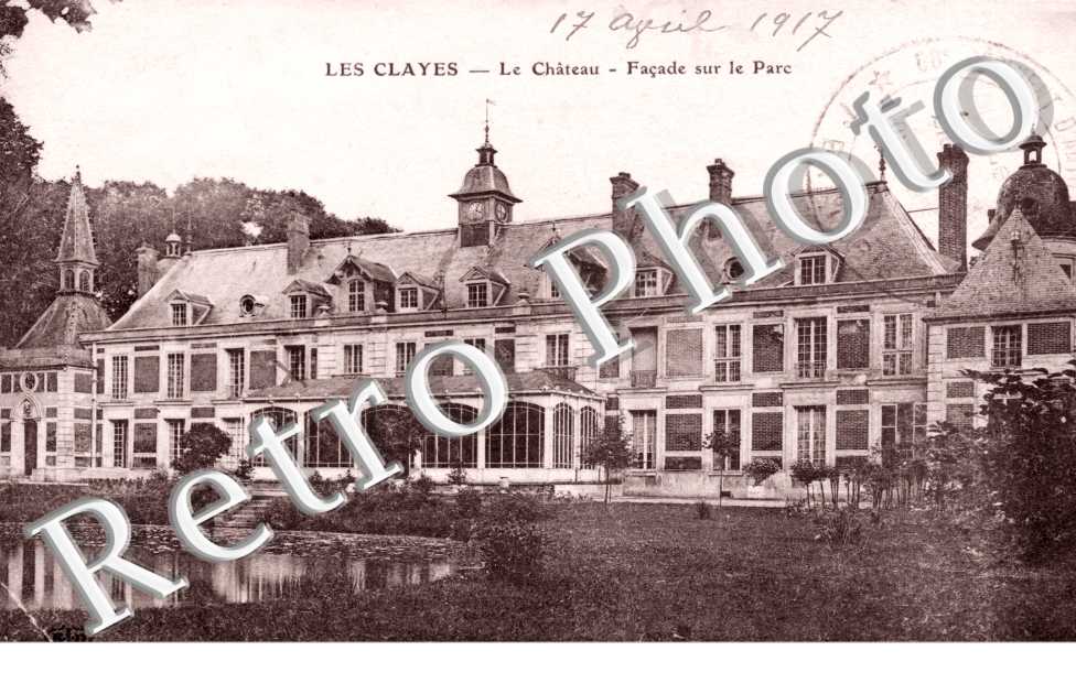 Le chateau Facade sur le parc