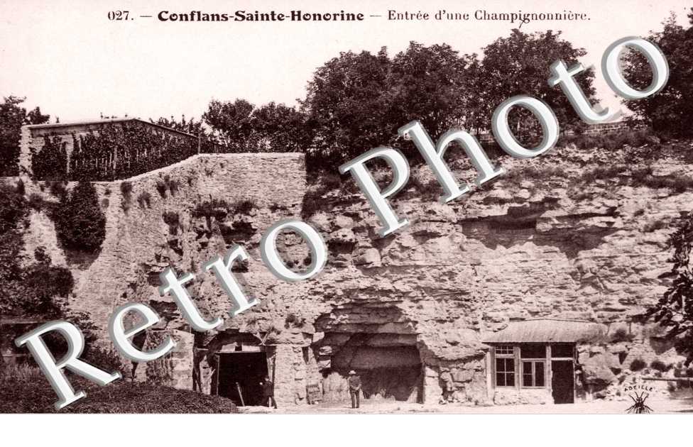 Entree d'une Champignonniere