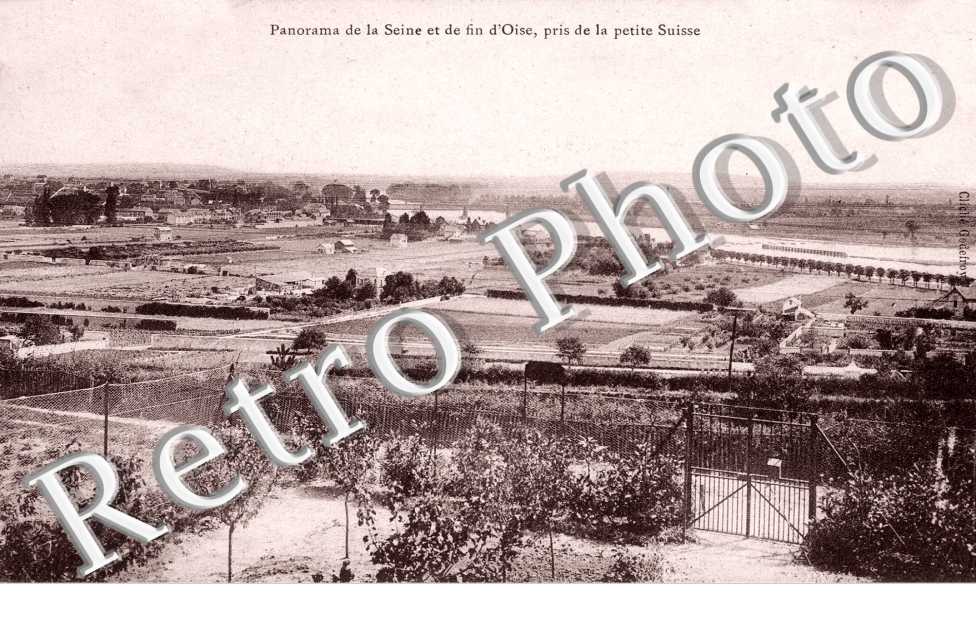 le Panorama de la Seine et de fin d'OIse, pris de la Petite Suisse